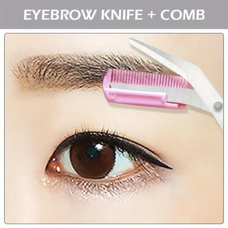 Eyebrow Trimmer with Comb Set b7cvva-ip