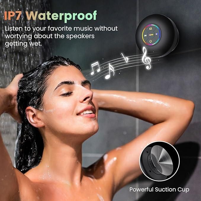 Large Suction Cup Waterproof Bluetooth Speaker b7cvva-ip