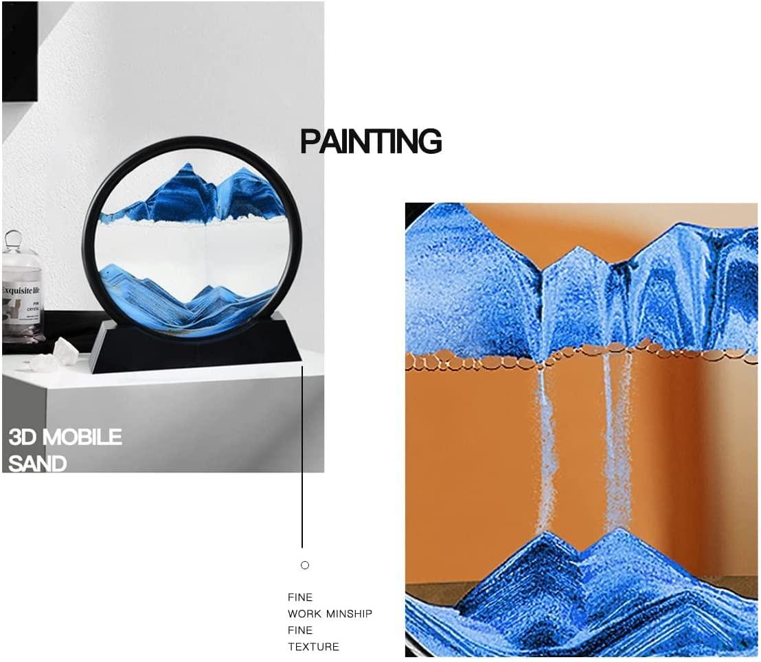 Relaxing Kinetic Sandscape Art Table Desk b7cvva-ip