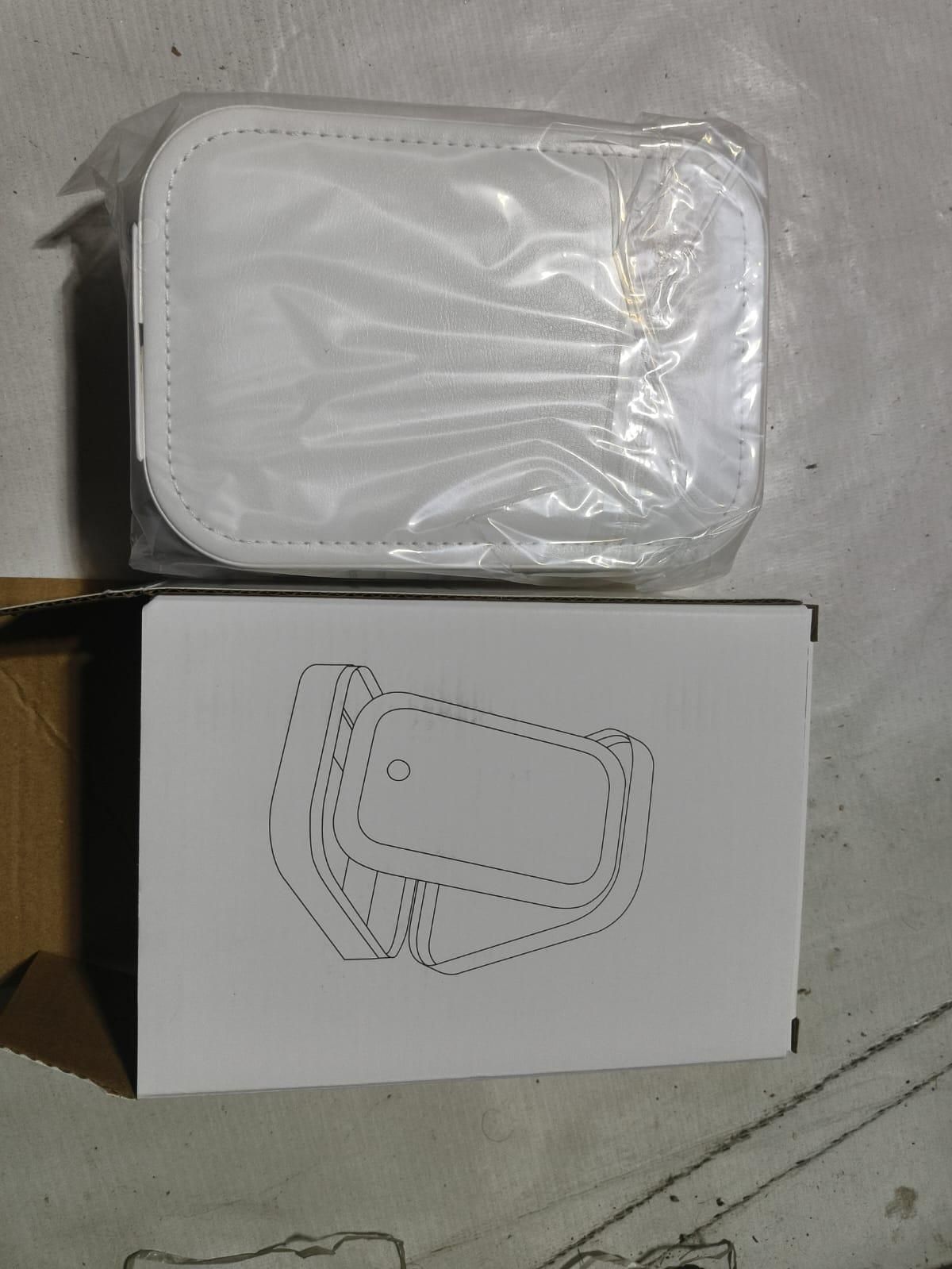 White Jewelry Box with LED Mirror b7cvva-ip